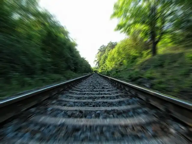 train-tracks image